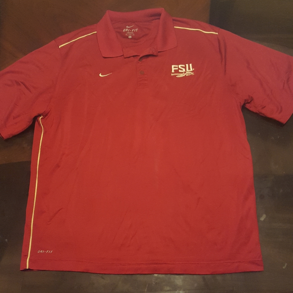 Nike Florida State Seminoles Dri Fit Polo Shirt